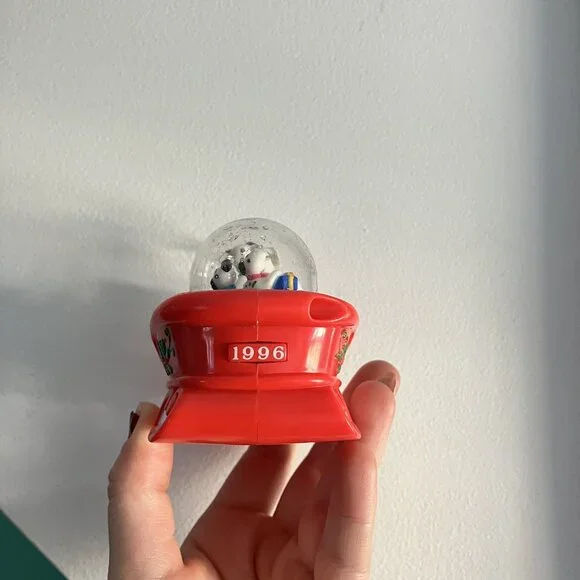 Vintage Disney 1996 101 Dalmatians McDonalds Snow Dome Collectible Figure toy - Picture 9 of 9